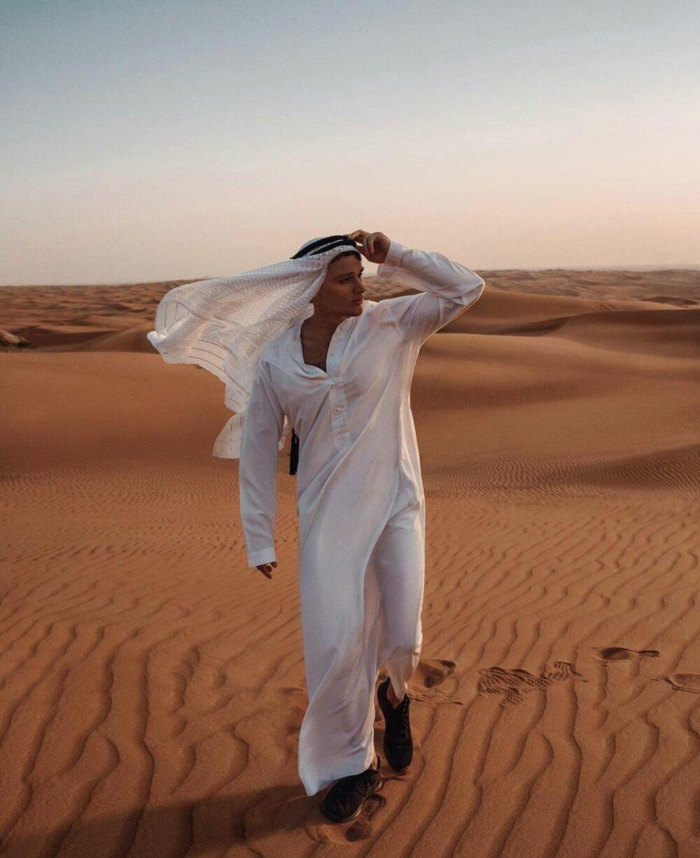 Shooting photo à Dubai + Location de robe et tenue Homme