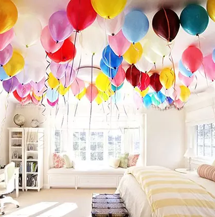 100 Ballons multicolores
