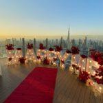 demande en mariage rooftop dubai