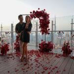 demande en mariage rooftop dubai